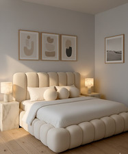 Ottoman Bed Frame with Gas Lift & Storage + Mattress – King/double/S.King