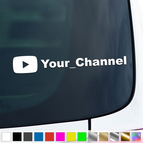 Youtube username stickers - youtube,