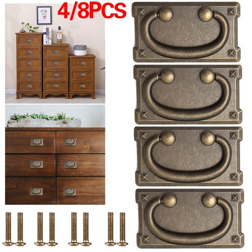 8pcs rustic handle oak - rustic,