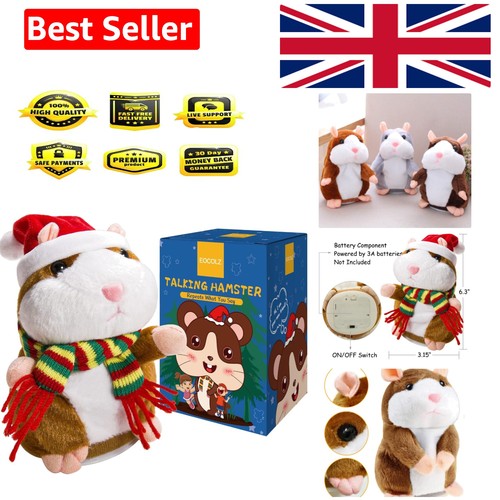 Talking hamster repeats - talking,