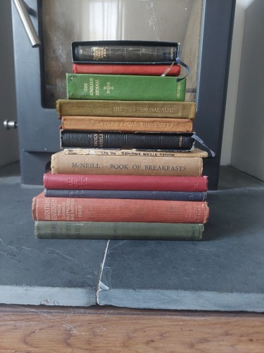 Bundle antique books vintage - bundle,