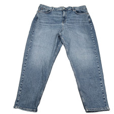 M&S Mom Jeans Mid Blue Denim