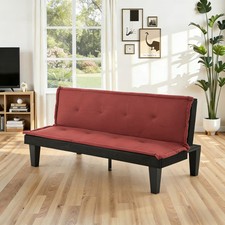 Gewnee Dark Red 62.99" Futon