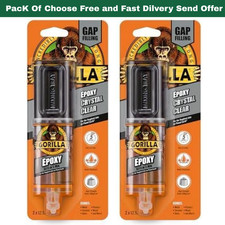 Gorilla Epoxy Glue Incredibly Strong Epoxy Adhesive Sets in 5 minutes 25ML UK