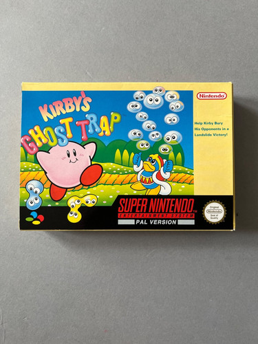 Kirby ghost trap snes super - kirby's,