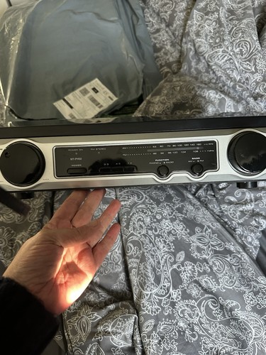 Old record player - record,