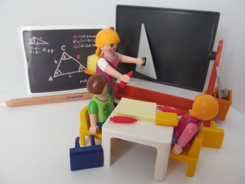 Playmobil school dollshouse - playmobil, school/dollshouse