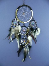 Dream catcher black white