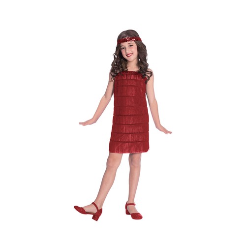 Amscan girls 1920s red - red, flapper