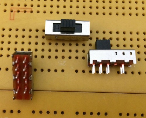 Pcb slide switch pole - pole, 3