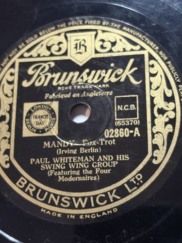 Paul whiteman mandy brunswick - paul,