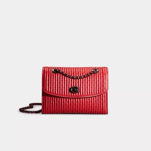 Coach parker quilted bag with - coach,
