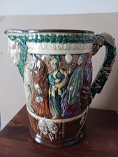 Superb Royal Doulton William Shakespeare Jug - by Charles Noke. 27cm. c1933