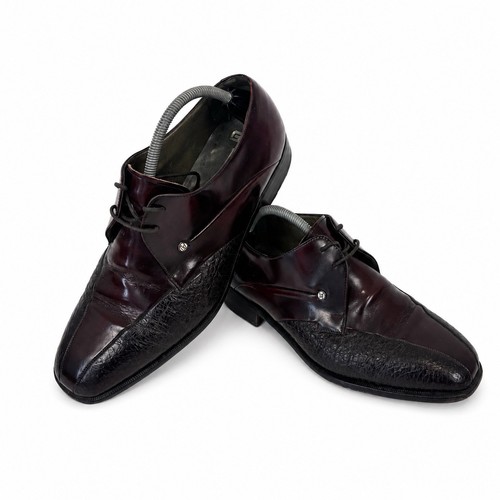 Moreschi burgundy leather - burgundy,