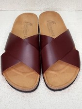 Ladies Bio comfort Sandals Size UK 7 Brown Leather - Unworn