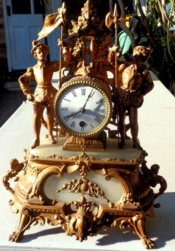 Large antique english - english, french