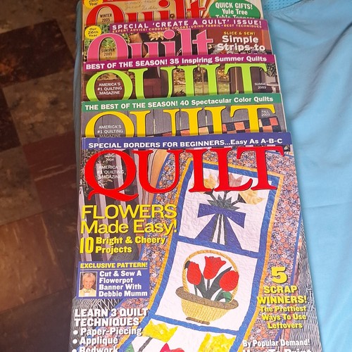 Quilt magazine illustrated lot - quilt,