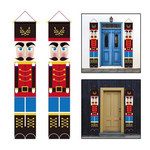 6ft xmas nutcracker doorway - 6ft,