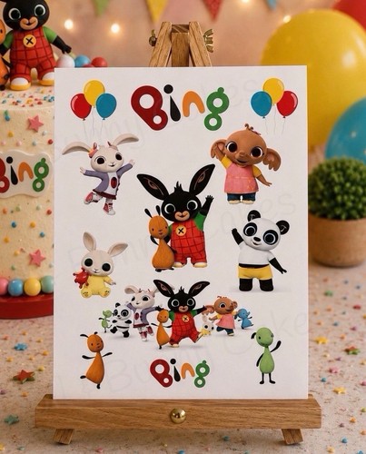 Bing edible cake toppers - bing, –