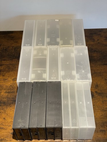 Empty double vhs - x,