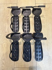 6 x Bike Hut Wall Hangers For Bicycle Wall Storage Garage And Shed Hooks Black