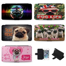 Personalised iPhone Case Pug
