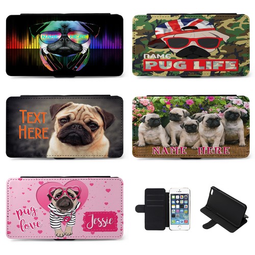 Personalised iphone case - case, pug