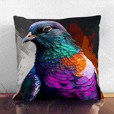 Plump Cushion Pigeon Pop Art