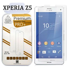 Sony Xperia Z5 Gorilla Tempered Glass Screen Protector Shield Full Cover Guard