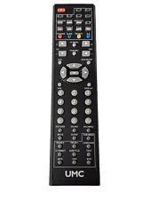 GENUINE UMC LCD TV/DVD COMBI REMOTE CONTROL for L15/8 L19/7 L22/1 NO BACK COVER