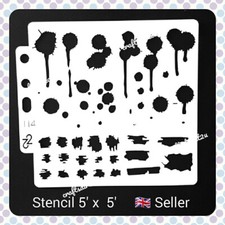Stencil - 5" x 5" - GRAFFITI -