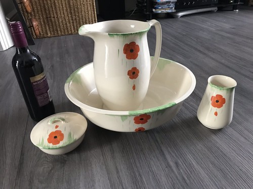 Vintage jug and bowl - jug,