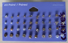 Pairs stud earrings - of,