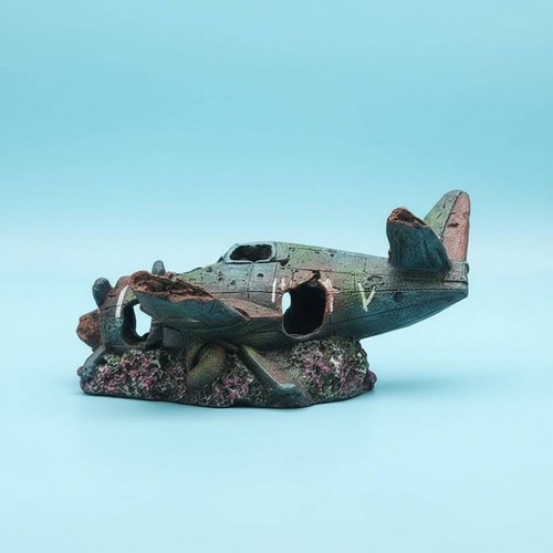 Fighter plane wreck - wreck, aquarium