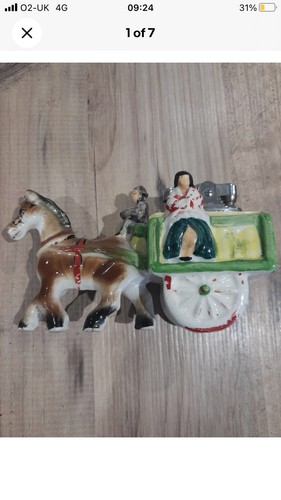 Horse cart lighter ornament - cart,