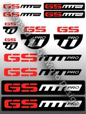 BMW GS PRO Motorcycle Stickers 12 Stickers Set R1100GS 1150 R1200GS Laminated 149