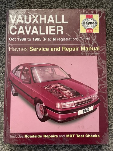 Haynes manual for vauxhall - haynes,