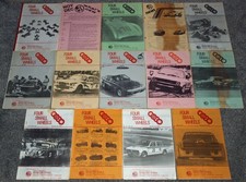 11 Four Small Wheels Catalogue  Brian Harvey's Grand Prix Models Cars 1974 -1978