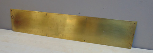 Door kick plate - kick, vintage