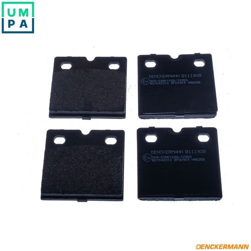 Brake pad set disc - pad,