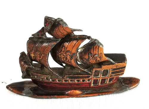 Vintage cast iron spanish - iron,