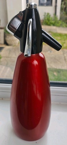 Vintage boc soda syphon - syphon, red
