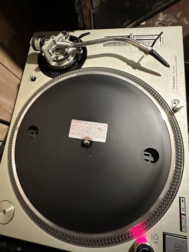 Technics 1200 mk5 silver - technics,