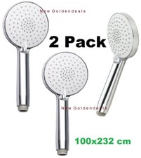 Hand Shower Swirl Chrome White