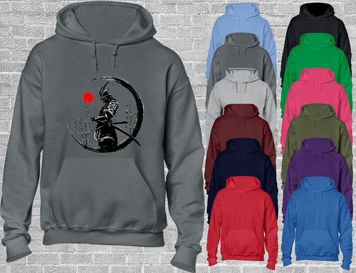 Painted samurai hoody hoodie - painted,