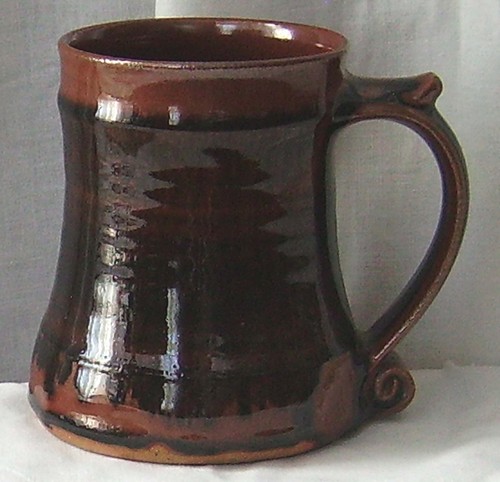 Tankard ives pottery - tankard,