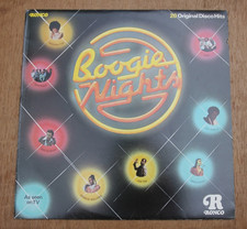 Boogie Nights - Various Artists - 12" 33rpm Black  Vinyl - RONCO - 1978