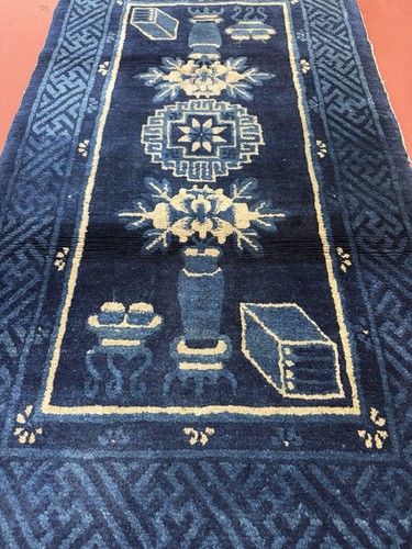 Antique chinese rug - antique,