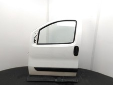 PEUGEOT BIPPER Front Door N/S 2007-2020 Banquise White EWP Unknown Van LH