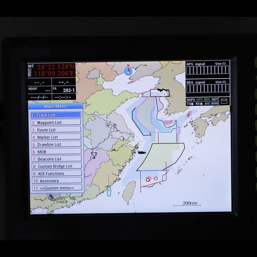 Marine gps chart - gps, plotter